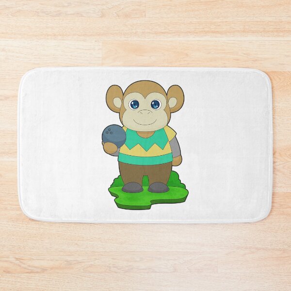 Item preview, Monkey Bowling Bowling ball designed and sold by Snabdesign84.