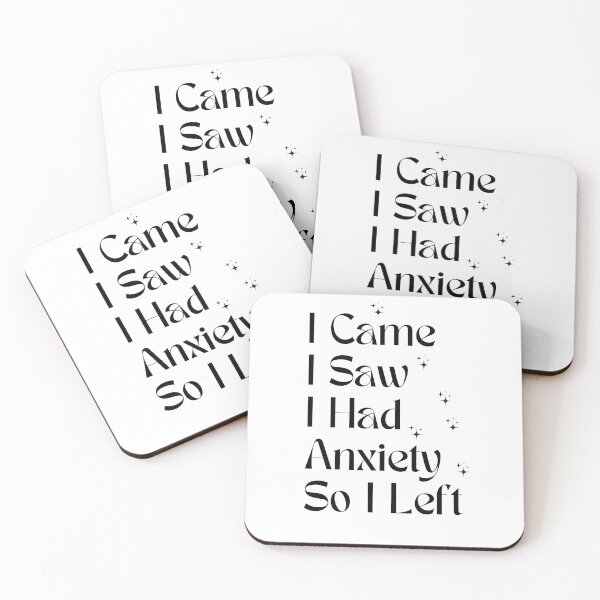 Item preview, I Came I Saw I Had Anxiety So I Left - Embrace Your Inner Introvert! designed and sold by tbcreationsuk.