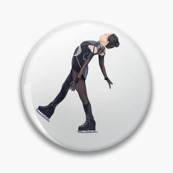 Item preview, Chaeyeon Kim Sticker | Figure Skating Sticker designed and sold by fskatingprints.