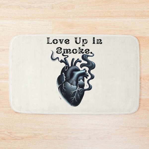 Item preview, Love Up in Smoke - Dark Heart Design designed and sold by Dantin.