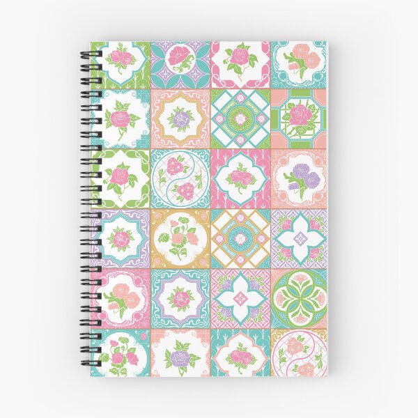 Item preview, Peranakan Floral Tiles Pattern designed and sold by YoungLWorkshop.