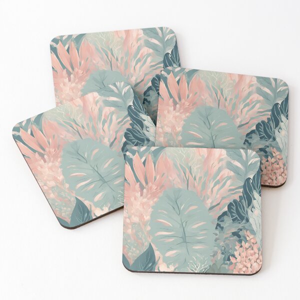 Item preview, Tropical Oasis - Tranquil Greenery designed and sold by Line in Bloom.