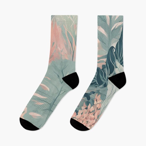 Item preview, Tropical Oasis - Tranquil Greenery designed and sold by Line in Bloom.