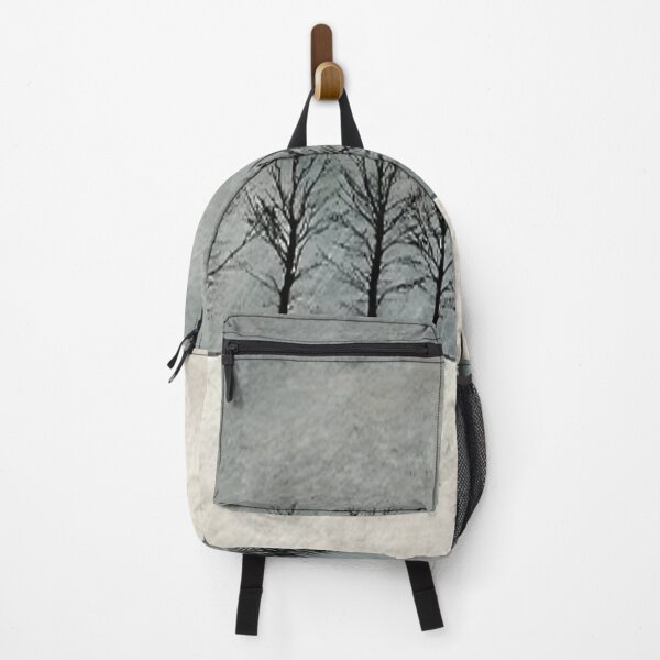 Item preview, snowy trees wall art designed and sold by Dark Stitches.