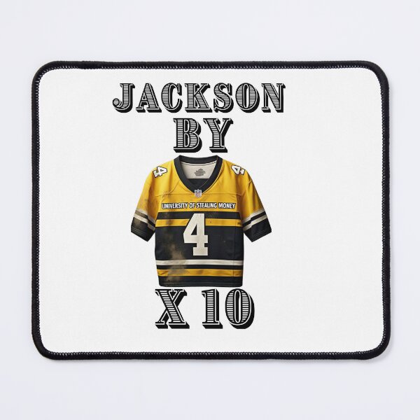 Item preview, Jackson By 40 against University of Stealing Money designed and sold by Staticmike757.