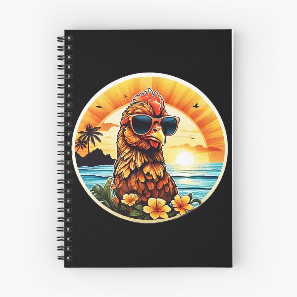 Item preview, Cool Chick with Sunglasses on a Hawaii Beach with Orchids designed and sold by NautiChic.