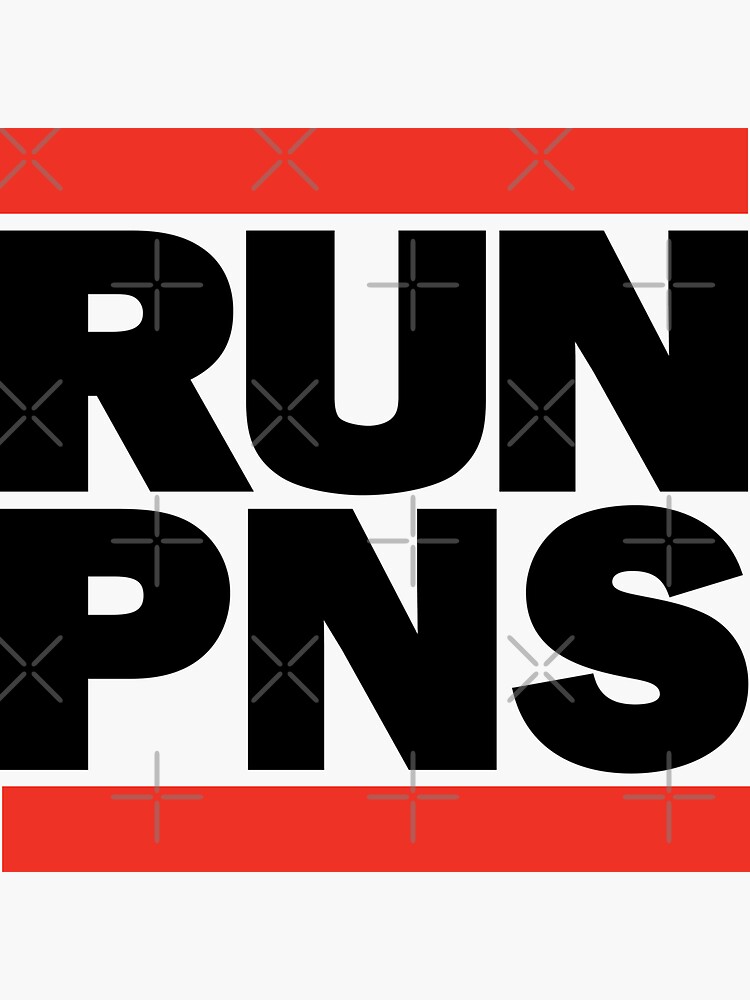 Thumbnail 3 of 3, Sticker, RUN PNS Disc Golf HandEye designed and sold by HandEyeStudio.