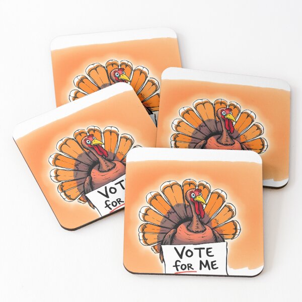 Item preview, Patriotic Turkey – "Vote for Me" Funny Election Sticker designed and sold by enerjik.