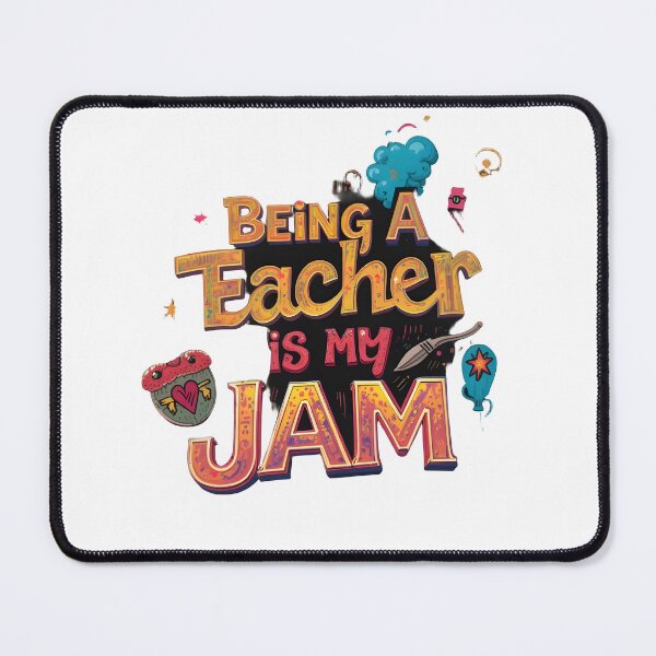 Item preview, "Teaching is My Jam: Celebrating Passion, Purpose, and the Heart of Education!" designed and sold by SalahuTheBoss.