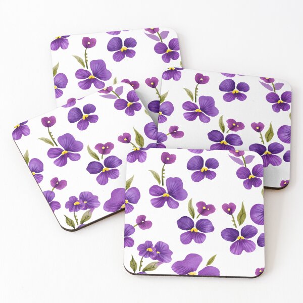 Item preview, Violets pattern designed and sold by Gioia-JJ.