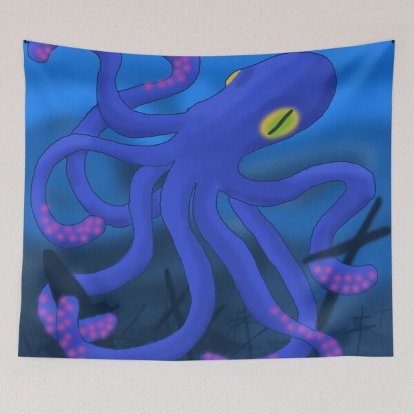 Item preview, Octopus in the Deep designed and sold by thelittleforest.