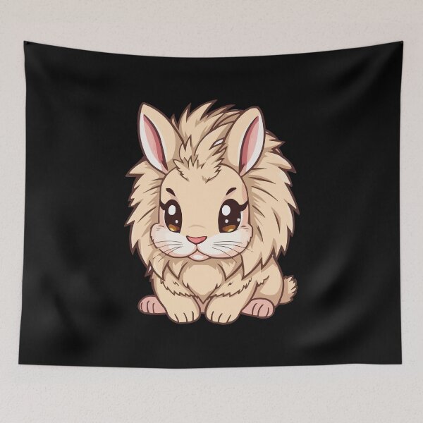 Item preview, Lionhead Rabbit designed and sold by Getup-clothing.