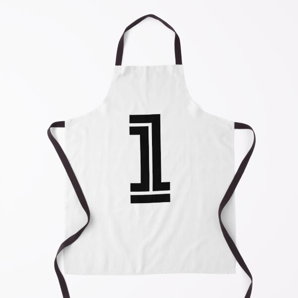 Item preview, No. 1 / Player Number One / Football Player Number 1 (Black) designed and sold by STUDIO-72.