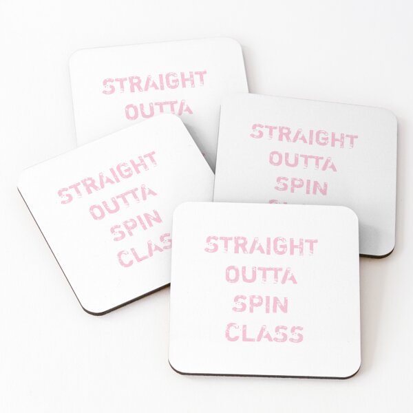 Item preview, Straight outta spin class designed and sold by marianna cotaru.
