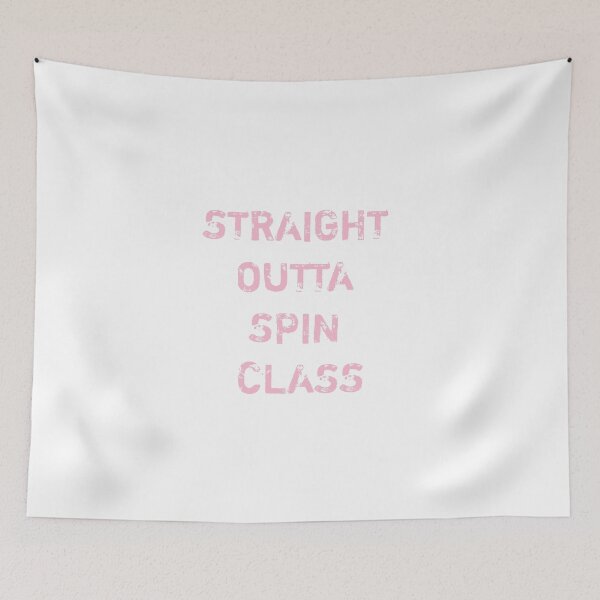 Item preview, Straight outta spin class designed and sold by marianna cotaru.