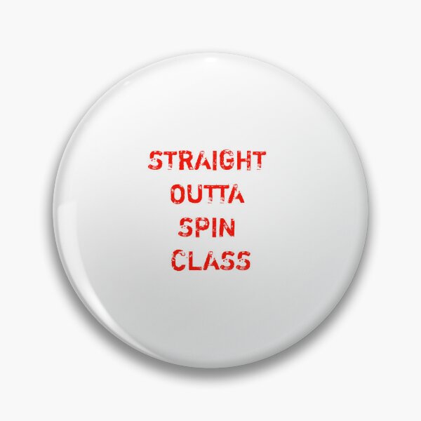 Item preview, straight outta spin class designed and sold by marianna cotaru.