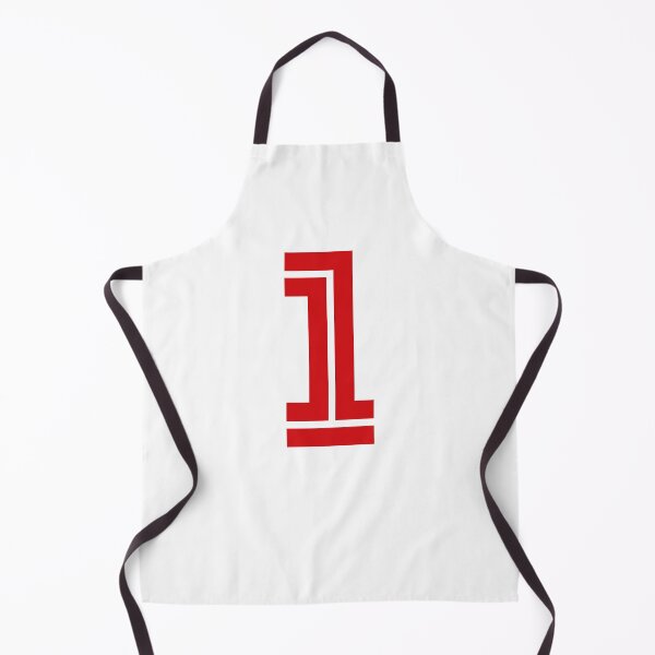 Item preview, No. 1 / Player Number One / Football Player Number 1 (Red) designed and sold by STUDIO-72.