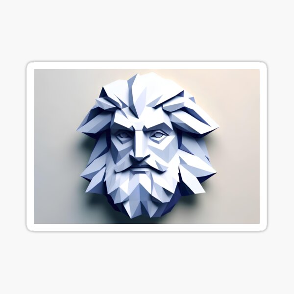 the god zeus Sticker