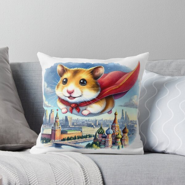 Item preview, Hamster over Moscow designed and sold by Gentle40Winks.