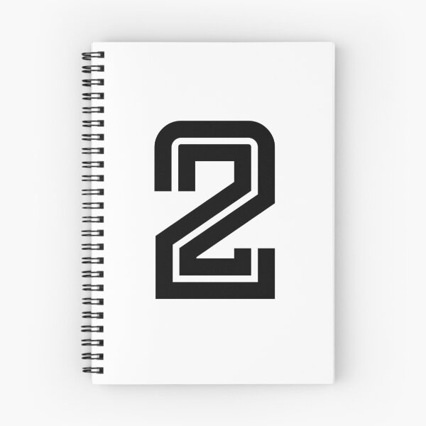 Item preview, No. 2 / Player Number Two / Football Player Number 2 (Black) designed and sold by STUDIO-72.