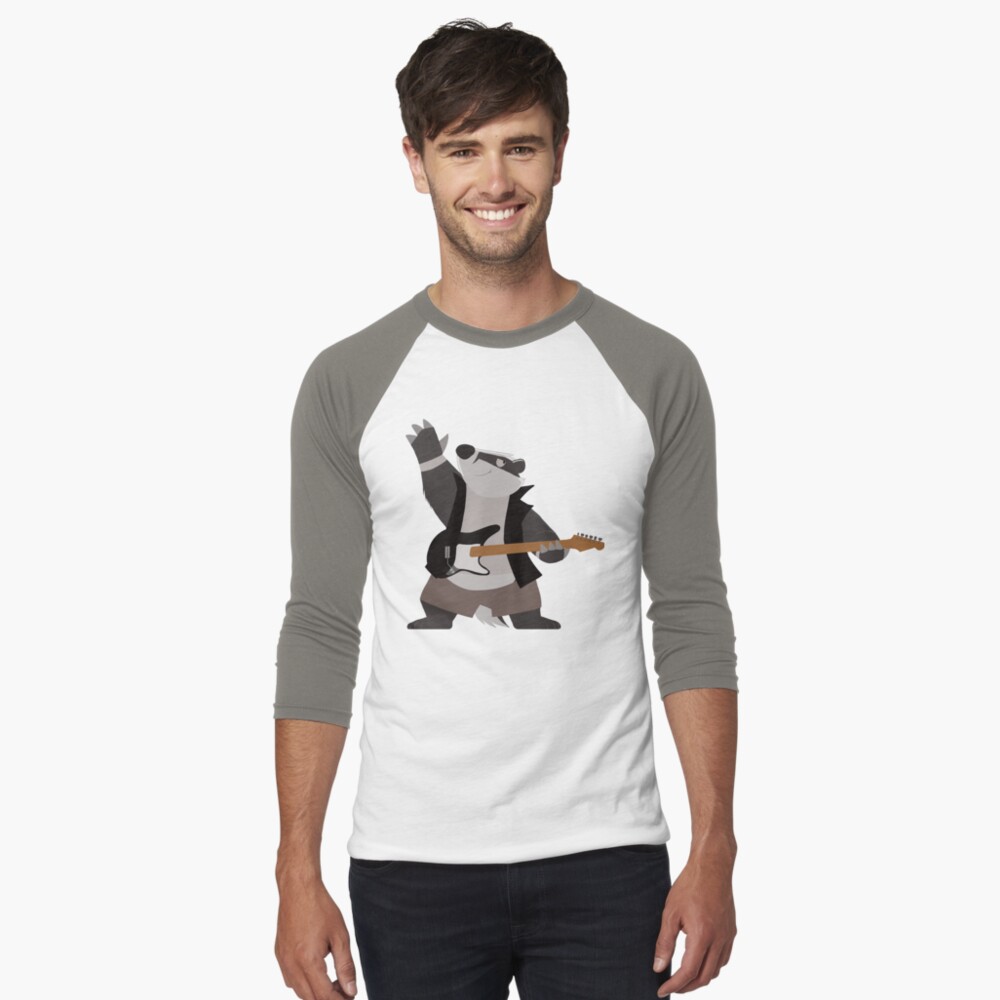 Item preview, Baseball ¾ Sleeve T-Shirt designed and sold by RodneyBearArts.