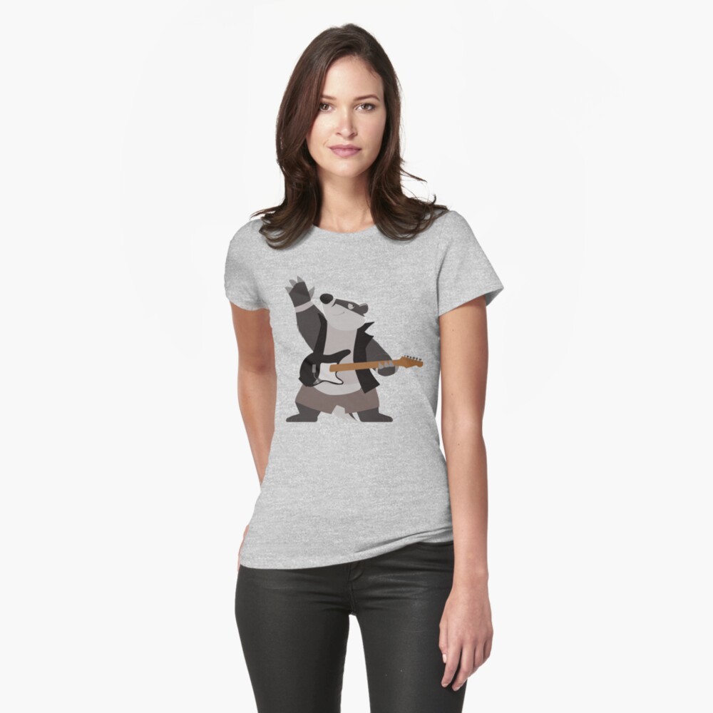 Item preview, Fitted T-Shirt designed and sold by RodneyBearArts.