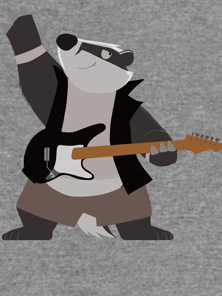 Thumbnail 5 von 5, Leichter Pullover, Benjamin Badger, Gitarrist designt und verkauft von RodneyBearArts.
