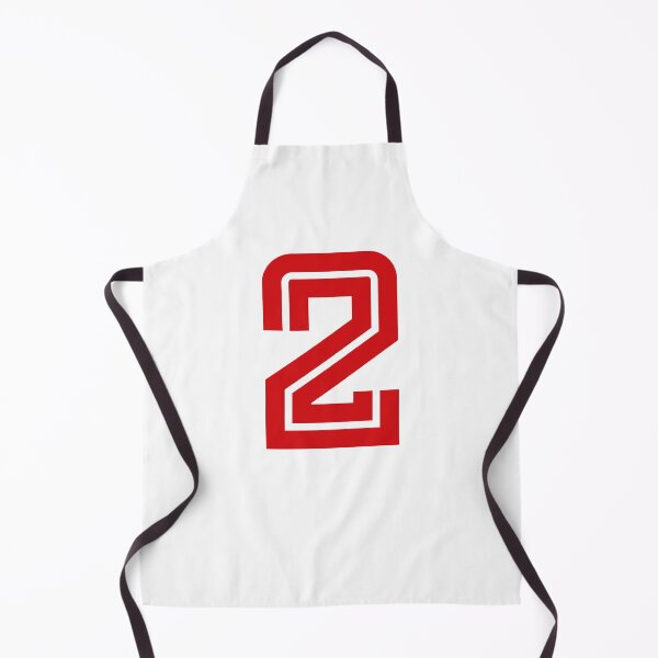 Item preview, No. 2 / Player Number Two / Football Player Number 2 (Red) designed and sold by STUDIO-72.