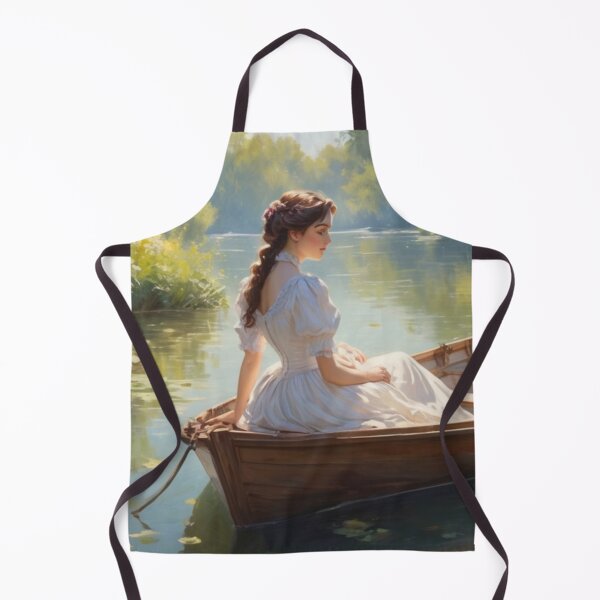 Item preview, Victorian Serenity: A Boat Ride Amidst Nature's Beauty designed and sold by BlareBlare.
