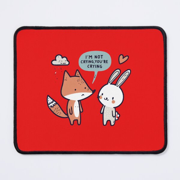 Item preview, Valentine's "I'm Not Crying" Design - Funny Romantic Gift for Lovers Design by EgyApe designed and sold by egyape ⭐⭐⭐⭐⭐.