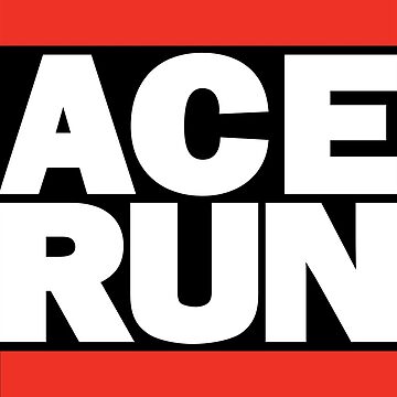 Artwork thumbnail, ACE RUN White Disc Golf HandEye by HandEyeStudio