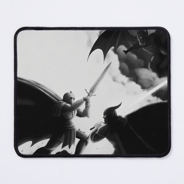 Item preview, Epic Battle of Good vs Evil - Heroic Warriors vs Dark Creatures designed and sold by Pickmash.
