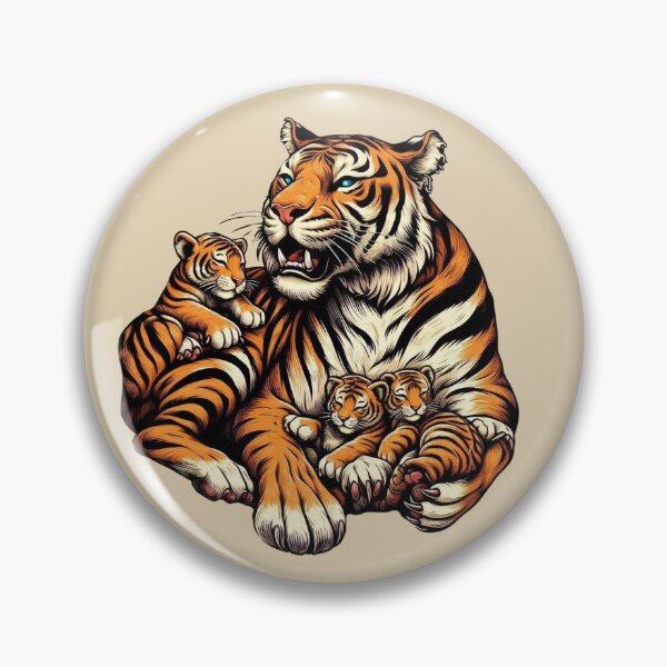 Artikelvorschau, Tigermama entworfen und verkauft von Myra365Art.