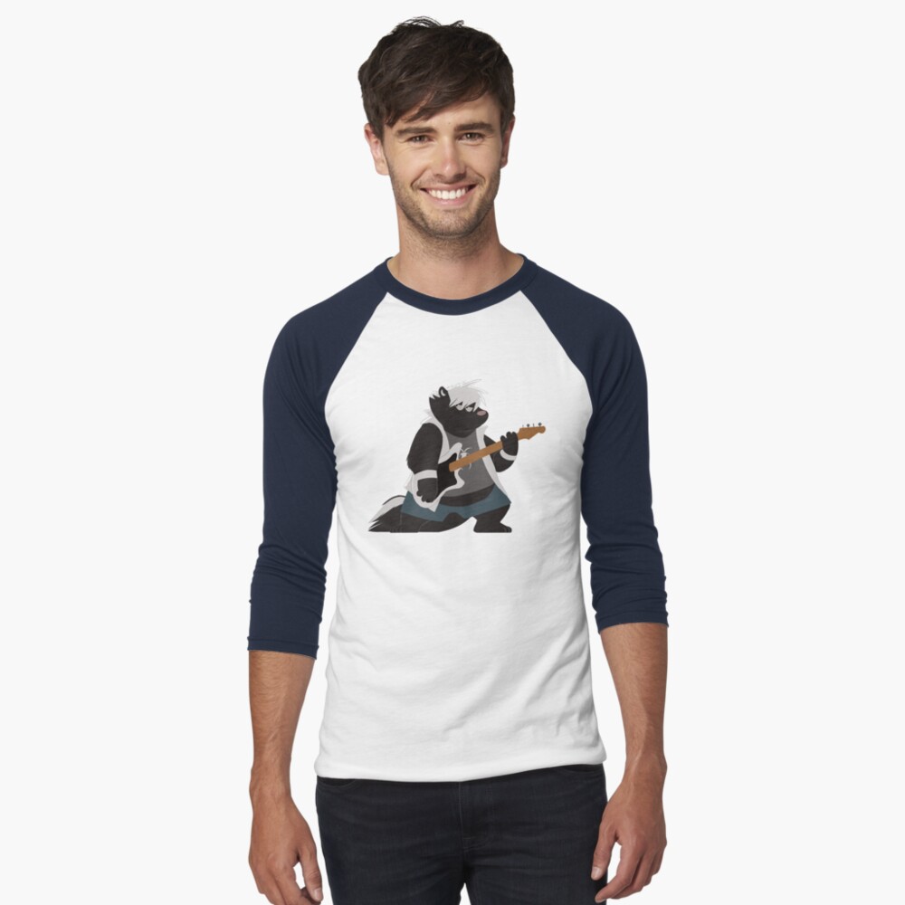 Item preview, Baseball ¾ Sleeve T-Shirt designed and sold by RodneyBearArts.