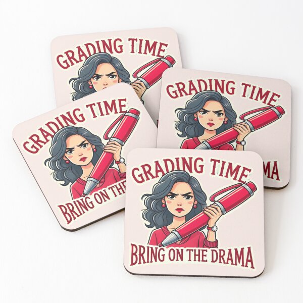 Item preview, Grading Time – Bring on the Drama designed and sold by Design Delinquent.