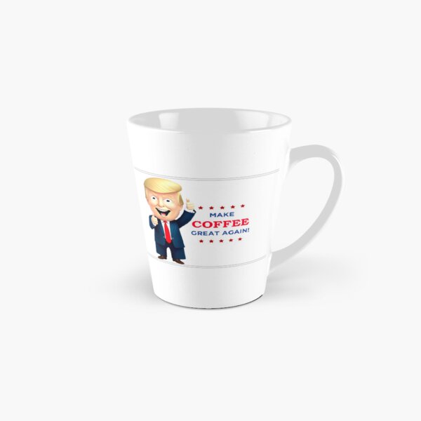 Item preview, Funny Donald Trump Mug - Pun on Make America Great Again - only here it's Coffee designed and sold by VirgilVox72.
