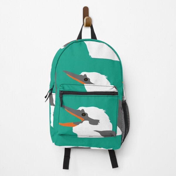 Item preview, Laughing Kookaburra on aqua background designed and sold by The Iconic Aussie.