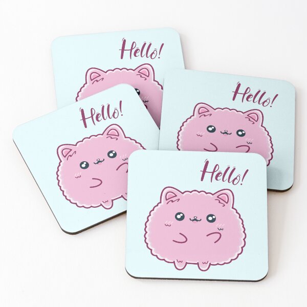Item preview, pink Happy Gugu says hello! designed and sold by Esinald.