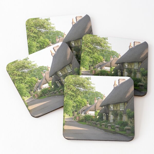Item preview, A Village Street in Wherwell, Hampshire UK designed and sold by lezvee.