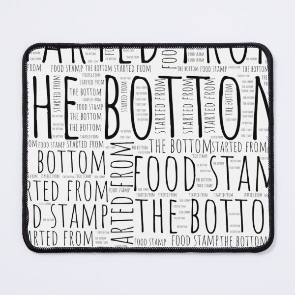 Item preview, Started from the Food Stamp – Motivational Hustle Design designed and sold by GGtiger.