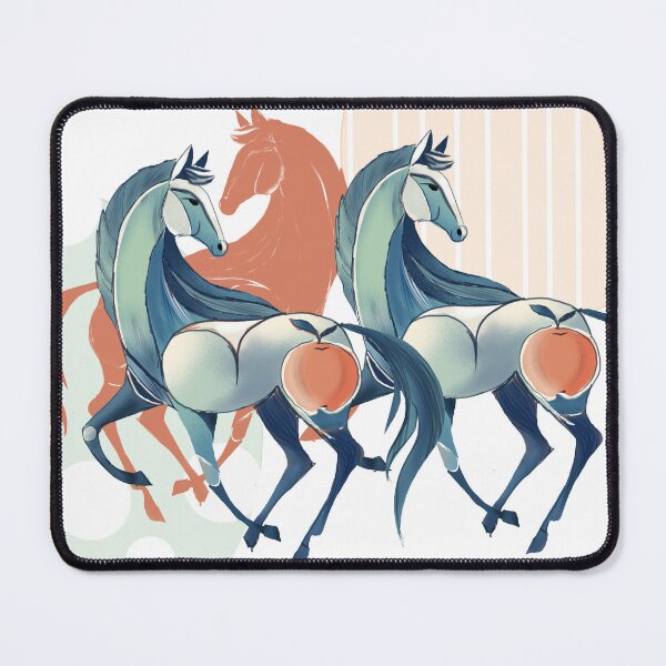 Item preview, Unique horses illustration designed and sold by LeraKirci.