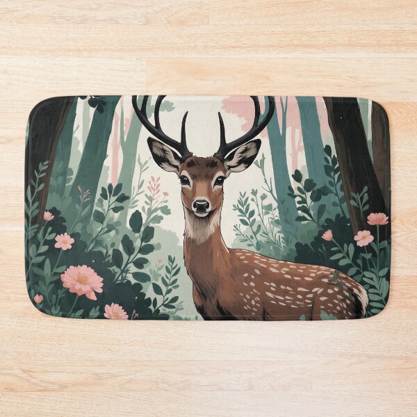 Item preview, Dark Academia Themed Woodland Forest Deer Wildlife Lover  designed and sold by thecatcouch.