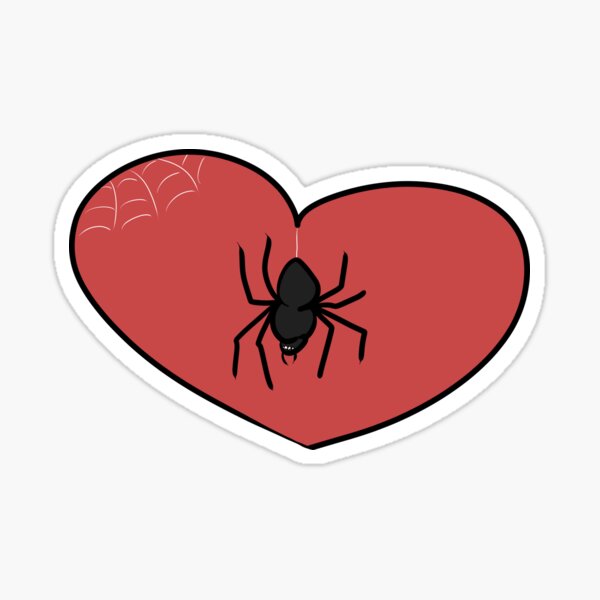 Item preview, Spider with Heart designed and sold by HugSomeNettles.