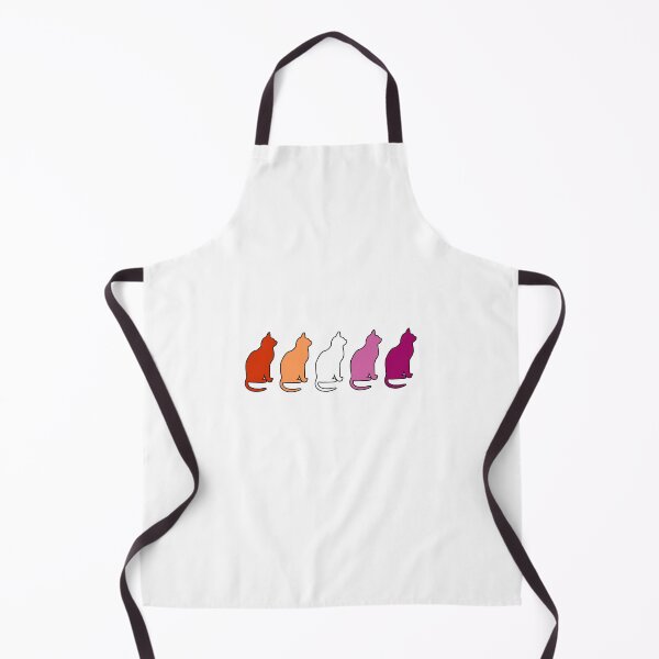 Item preview, Pride Lesbian Flag cat Cute Adorable Lesbian Subtle Art designed and sold by House Sparrow.