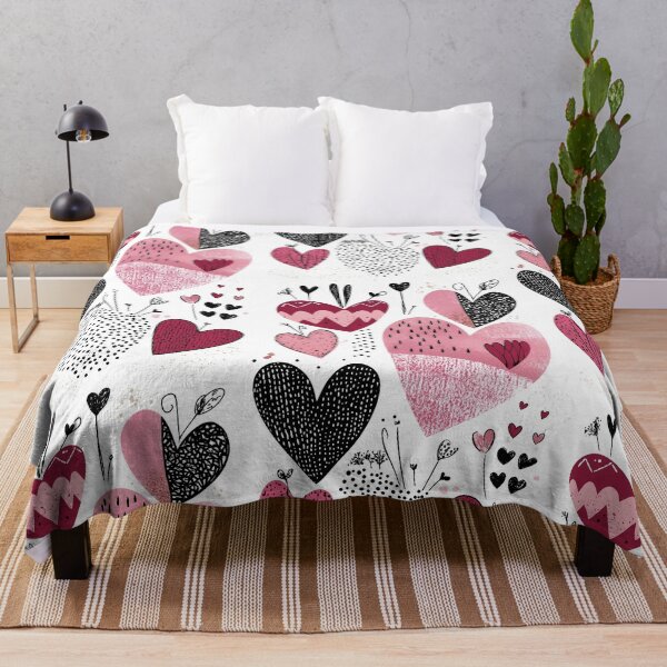 Item preview, Illustration of hearts with various patterns for Valentine's Day designed and sold by celiacreatec.