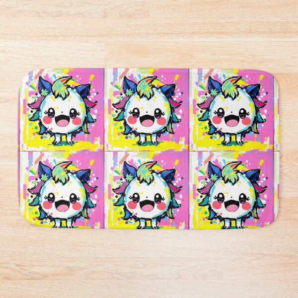 Item preview, Colorful 3d Art Monster Wallpaper Design Cute  designed and sold by ART ATTACK ZONE.