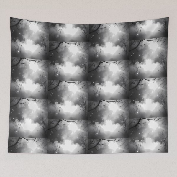 Item preview, Fog 3d Art Monster Wallpaper Design Cute  designed and sold by ART ATTACK ZONE.