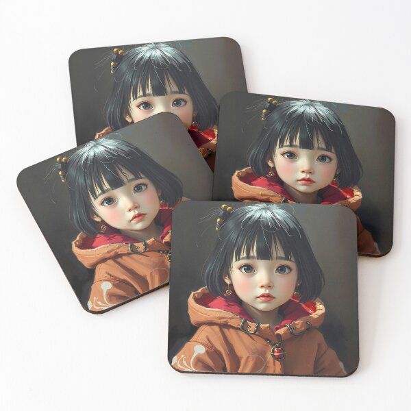 Item preview, Girl 3d Art Monster Wallpaper Design Cute  designed and sold by ART ATTACK ZONE.