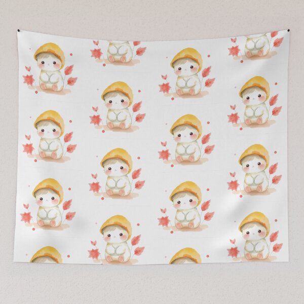 Item preview, Cartoon 3d Art Chill Wallpaper Design Cute  designed and sold by ART ATTACK ZONE.