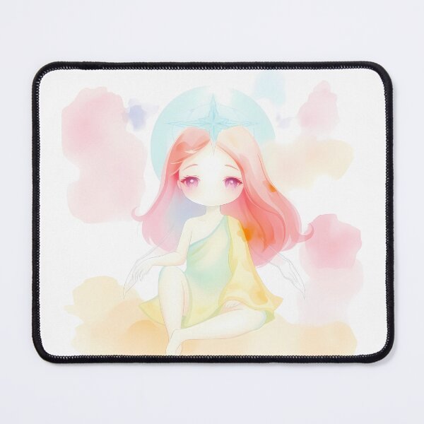 Item preview, Watercolors 3d Art Woman Wallpaper Design Cute designed and sold by ART ATTACK ZONE.